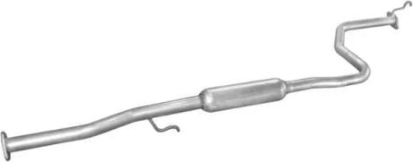 Глушитель, алюм. сталь, середн. часть Honda Civic 96- 1.4i 16V hatchback Polmostrow POLMOSTROW 09.55