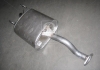 Глушитель (задняя часть) алюминизированная сталь Honda Civic 1.4 (96-01) POLMOSTROW 09.56 (фото 1)