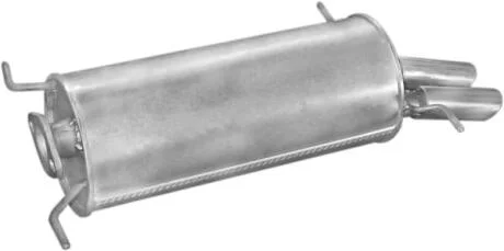 Глушитель алюм. сталь, задн. часть Mazda 626 2,0iGT-16V 87-91  Polmostrow POLMOSTROW 12.97