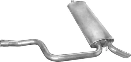 Глушник задн. MERCEDES 124 (вир-во Polmostrow) POLMOSTROW 13.33