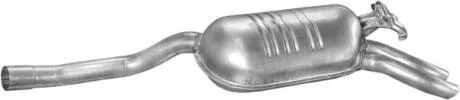 Глушитель задн. MERCEDES W124 (выр-во Polmostrow) POLMOSTROW 13.42