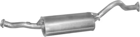 Глушитель центр. Pajero V2W, V4W (ое MR204857) (пр-во Polmostrow) POLMOSTROW 14.96