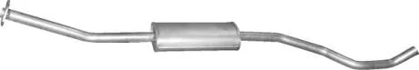 Глушитель алюм. сталь, средн. часть Nissan Micra 1.2i 16V/ 1.4i 16V Polmostrow POLMOSTROW 15.231