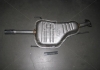 Глушитель (задняя часть) алюминизированная сталь Opel Astra G 1.8, 2.0 SDN (98-) POLMOSTROW 17.296 (фото 2)