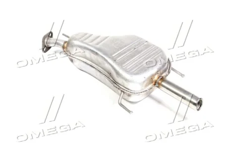 Глушитель (задняя часть) алюминизированная сталь Opel Astra G 1.8i, 2.0i 16V HB (98-) Polmostrow POLMOSTROW 17.297