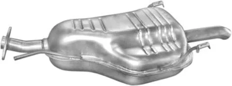 Глушник задн. OPEL ASTRA G 1.7D, 2.0 D (вир-во Polmostrow) POLMOSTROW 17.299