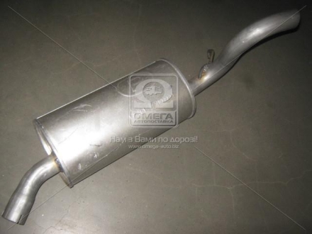 Глушитель (задняя часть) алюминизированная сталь Opel Omega A 2.0-2.4 (86-94) POLMOSTROW 17.31