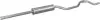 Резонатор Opel Vectra C 2.2i -16V 02-04 (вир-во Polmostrow) POLMOSTROW 17.321 (фото 1)