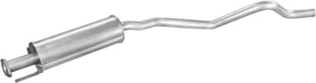 Резонатор (средняя часть) алюминизированная сталь Opel Astra 1.4, 1.6i Polmostrow POLMOSTROW 17.40
