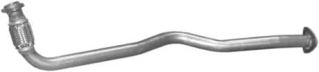 Глушитель, алюм. сталь, передн. часть Opel Astra F/ Vectra A 1.7TD Polmostrow POLMOSTROW 17.429