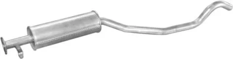 Глушитель, алюм. сталь, середн. часть Opel Vectra 1.6 kat 88-95 Polmostrow POLMOSTROW 17.43
