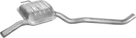 Глушитель центр. OPEL OMEGA (выр-во Polmostrow) POLMOSTROW 17.590
