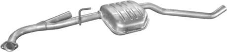 Глушитель центр. OPEL OMEGA (выр-во Polmostrow) POLMOSTROW 17.591