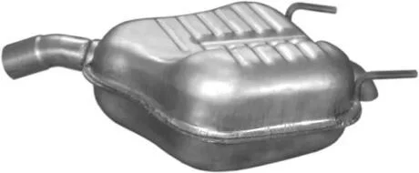 Глушитель алюм. сталь, задн. часть Opel Vectra C 2.2i -16V 04/02-01/04 / Fiat Croma II Polmostrow POLMOSTROW 17.618