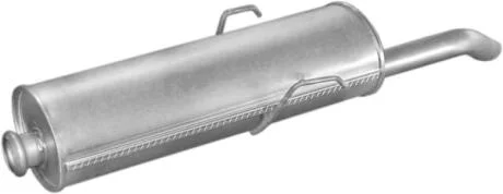 Глушитель, алюм. сталь, задн. часть Peugeot 405 1.4/1.6 kat 87-96 Polmostrow POLMOSTROW 19.04