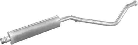 Глушник центр. PEUGEOT 307 (вир-во Polmostrow) POLMOSTROW 19.220
