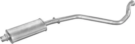 Глушитель, алюм. сталь, середн. часть Peugeot 306 1.8i 16S kat 93-98 Polmostrow POLMOSTROW 19.58