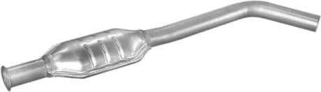Алюм глушник. сталь, середн. частина Renault Megane 1.6i -16V; 1.9dCi TD 98-10/02 Polmostrow POLMOSTROW 21.288