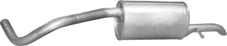 Глушник задн. SEAT IBIZA 1.2, SKODA FABIA 1.2, VW POLO 1.2 HATCHBACK (вир-во Polmostrow) POLMOSTROW 23.83