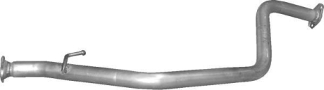Алюм глушник. сталь, середн. частина Suzuki Jimny 1.3 Off-Road 4WD 08/05- POLMOSTROW 25.59