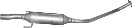 Глушитель алюм. сталь, средн. часть Toyota Corolla 1.4/1.6 16V sedan/kombi Polmostrow POLMOSTROW 26.24