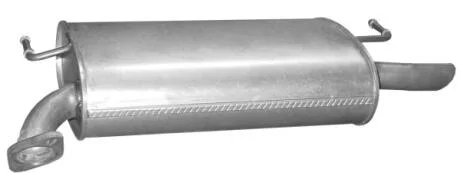 Глушитель, алюм. сталь, задн.часть Toyota Camry (96-01), 5SFE SXV20 Polmostrow POLMOSTROW 26.299