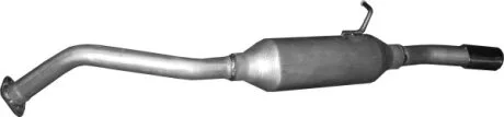 Глушник задн. Toyota Corolla 1.4, 1.6 (2007-14)(вир-во) POLMOSTROW 26.38