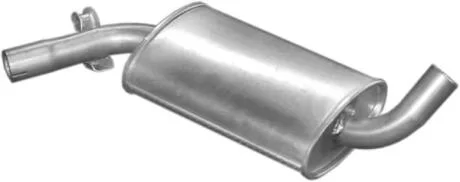 Глушитель алюм. сталь, средн. часть Seat Toledo 91-91/VW Golf II 85-92/Jetta 85-92 1.1-1.6 Polmostrow POLMOSTROW 30.08