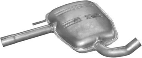 Резонатор (средняя часть) алюминизированная сталь VW Passat 1.8 Polmostrow POLMOSTROW 30.20