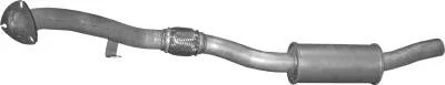 Глушник, алюміній. сталь, передн. Audi A4 / VW Passat B5 Polmostrow POLMOSTROW 30.270