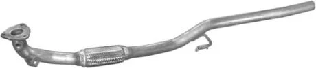 Глушитель, алюм. сталь, передн. часть VW Polo/Seat Ibiza 1.2-12V 02- Polmostrow POLMOSTROW 30.433