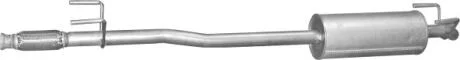 Глушитель задн. VW Crafter (выр-во Polmostrow) POLMOSTROW 30.90