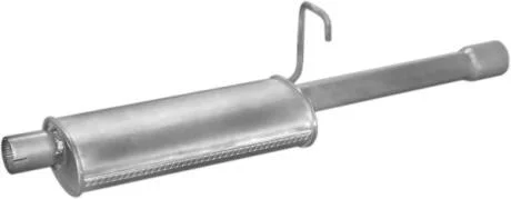 Резонатор ГАЗ 3302 402дв. довгий (петля) (вир-во Polmostrow) POLMOSTROW 40.12