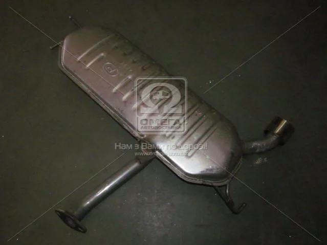 Глушитель задн. HYUNDAI TUSCON, KIA SPORTAGE 2.0 (2004-08) (выр-во Polmostrow) POLMOSTROW 47.37 (фото 1)
