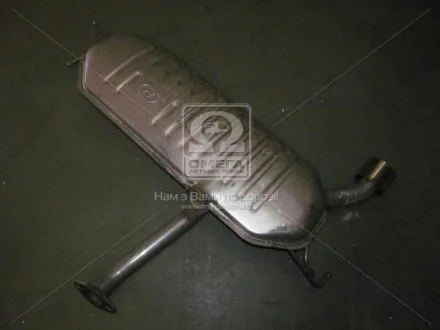 Глушник задн. HYUNDAI TUSCON, KIA SPORTAGE 2.0 (2004-08) (вир-во Polmostrow) POLMOSTROW 47.37