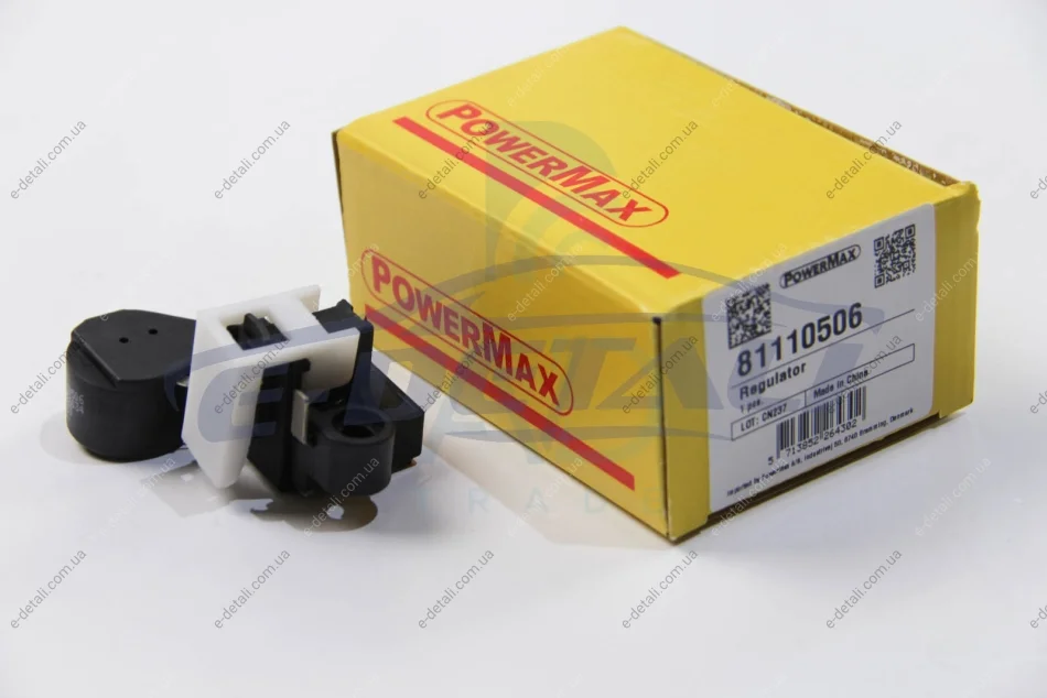 Регулятор генератора PowerMax 81110506 (фото 1)