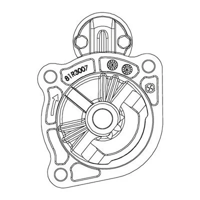 Стартер PRESTOLITE ELECTRIC M81R3007AM (фото 1)
