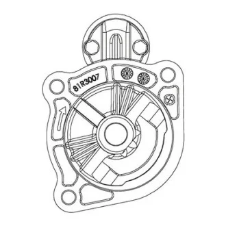 Стартер PRESTOLITE ELECTRIC M81R3007AM
