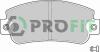 Колодки гальмівні дискові PROFIT 5000-0346 (фото 1)