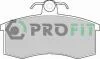 Колодки тормозные дисковые PROFIT 5000-0527 (фото 1)