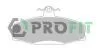 Колодки тормозные дисковые PROFIT 5000-0610 (фото 1)