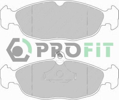 Колодки гальмівні дискові PROFIT 5000-0732 (фото 1)