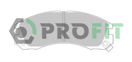 Колодки тормозные дисковые PROFIT 5000-0765