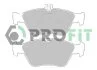 Колодки гальмівні дискові PROFIT 50001049C (фото 1)