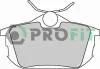 Колодки тормозные дисковые PROFIT 5000-1095 (фото 1)