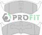 Колодки гальмівні дискові PROFIT 5000-1098 (фото 1)