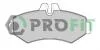 Колодки тормозные дисковые PROFIT 5000-1306 (фото 1)