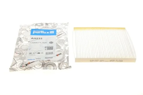 Фільтр салону Fiat Panda 1.1-1.4 JTD 95-/Ford Ka 1.2/1.3 TDCi 08-16 Purflux AH233