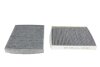 Фильтр салона BMW 5 (F10)/7 (F01) 2.0-6.0 08- (угольный) (к-кт 2 шт.) Purflux AHC336-2 (фото 3)