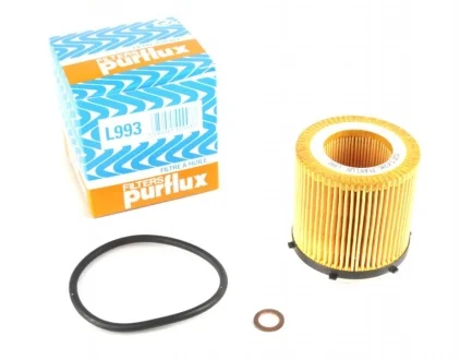 PURFLUX Фильтр масла BMW F10,F18 520, 528 Purflux L993